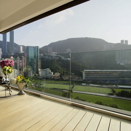 View of the Happy Valley Racecourse from the Winfield Building by Nan Fung Group. Photo: Handout