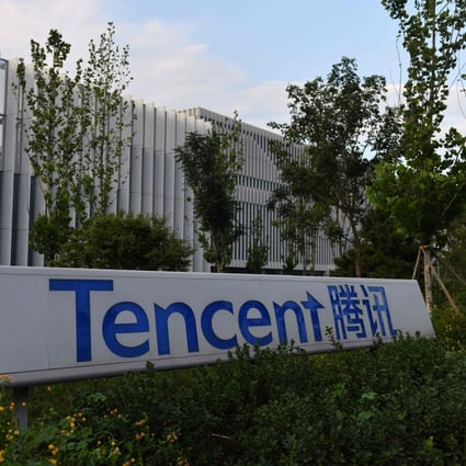 Tencent reported a net profit of 38.5 billion yuan for the three months through September 30 last year, ahead of a consensus among analysts tracked by Refinitiv. Photo: AFP