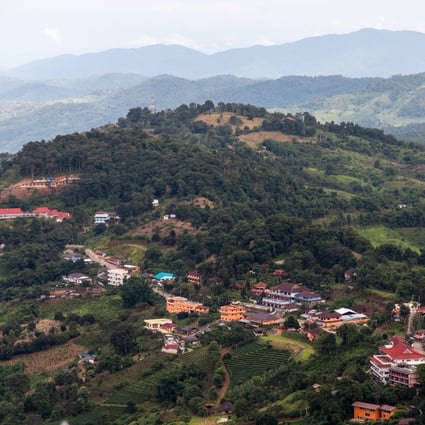 View of Doi Mae Salong villages in Chiang Rai, Thailand. The area’s early history centred on the opium trade of the Golden Triangle. Photo: Shutterstock