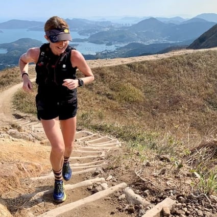 Nikki Han pushes hard on the first day of the Hong Kong Four Trails Ultra Challenge. Photo: Ivan Van Eetvelt