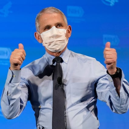 Dr Anthony Fauci, US President Joe Biden’s chief medical adviser. File photo: AFP