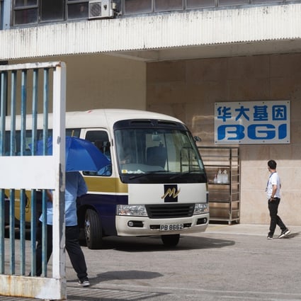 A lab assistant has been arrested for allegedly tampering with coronavirus test samples at the offices of the private lab BGI. Photo: Sam Tsang