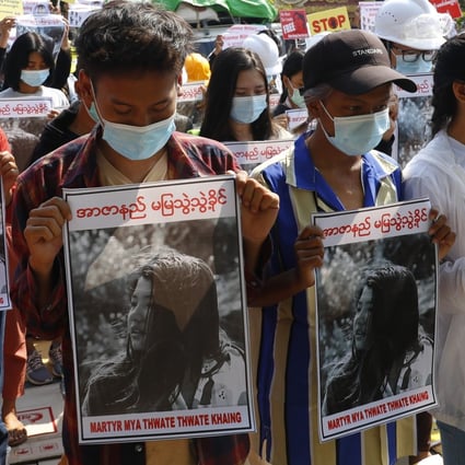 Myanmar Woman Who Was Shot In Head During Anti Coup Protest Dies South China Morning Post