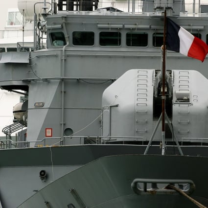 The French surveillance frigate ‘Prairial’. File photo: SCMP