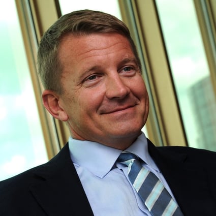 Erik Prince pictured in Hong Kong in 2014. Photo: SCMP