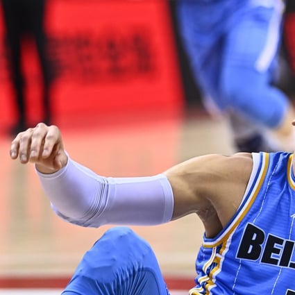 Jeremy Lin in action for the Beijing Ducks in the Chinese Basketball Association 2019-20 season. Photo: Xinhua