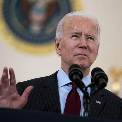 US President Joe Biden pictured at the White House on Monday. Photo: Bloomberg