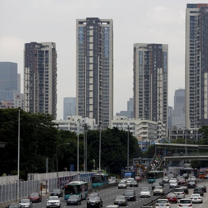 Residential towers are seen in Shenzhen, the wealthiest city in southern Guangdong province. Photo: Reuters
