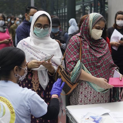 The Zubin Foundation has distributed relief items, including masks, to members of the ethnic minority communities in Hong Kong. Photo: Handout