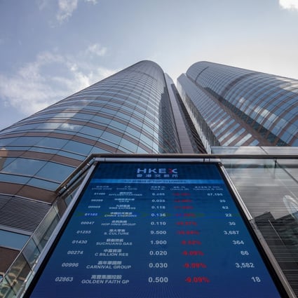 Hang Seng Indexes Company will add three new benchmark members from March 15, while another round of index reconstruction may be in store. Photo: Bloomberg