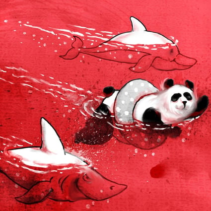 China must navigate a unique global trade environment that is both risky and essential. Illustration: Henry Wong