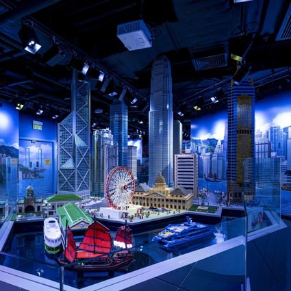 The centre features miniature replicas of Hong Kong landmarks built with more than 1.5 million Lego bricks. Photo: Handout