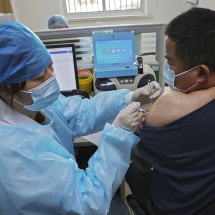 As of late February, 52 million vaccine doses had been administered to Chinese citizens. Photo: AP
