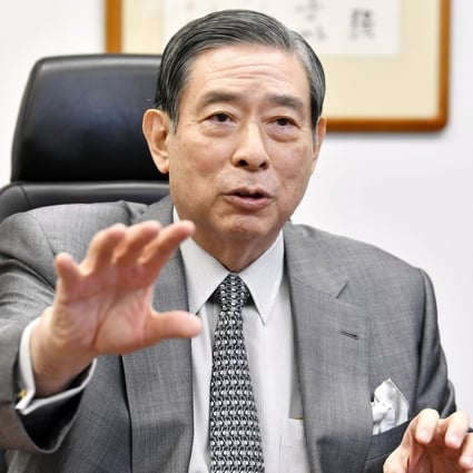 Yoshitaka Kitao, CEO of Japanese financial services group SBI Holdings. Photo: Kyodo