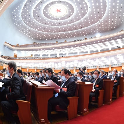 China’s annual legislative sessions are under way in Beijing. Photo: Xinhua