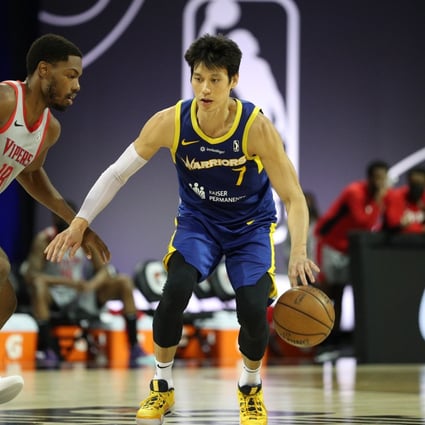 Jeremy Lin and his Santa Cruz Warriors are now out of the NBA’s G League play-offs. Photo: Chris Marion/NBAE via Getty Images