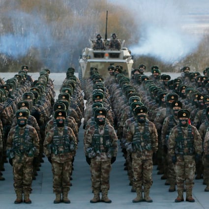 China wants to have a “world-class military” by 2050. Photo: AFP