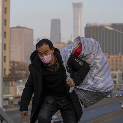 About 40 per cent of the 400 million people working in cities are migrant workers. Photo: AP