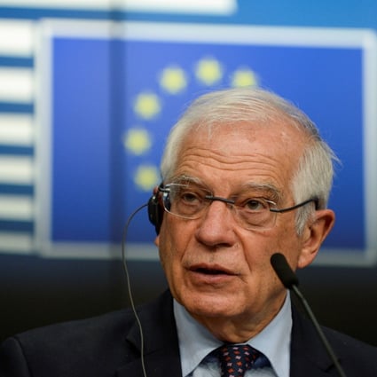 “Over the course of 2020, we have witnessed an alarming political deterioration in Hong Kong,” said EU’s foreign policy chief Josep Borrell. Photo: Reuters