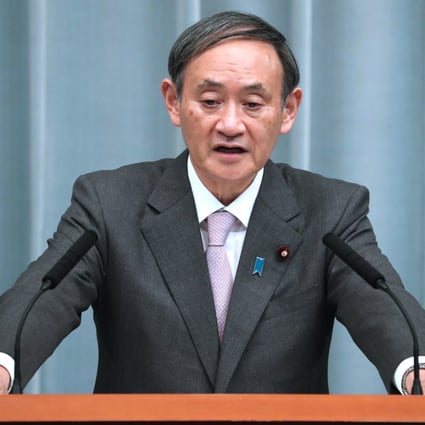 Prime Minister Yoshihide Suga still lives in his cramped quarters at the Diet members’ dormitory. Photo: EPA