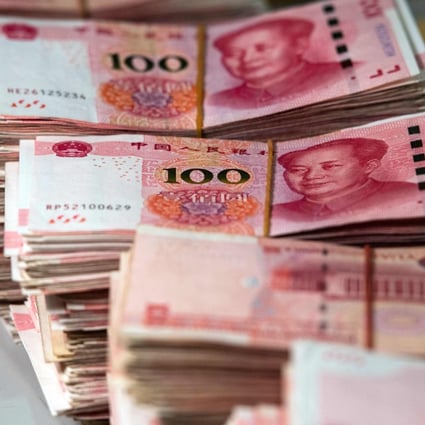The People’s Bank of China (PBOC) also said it had injected another 10 billion yuan (US$1.5 billion) worth of seven-day reverse repos into the banking system. Photo: AFP