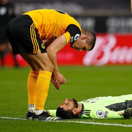 Premier League Nuno Espirito Santo And Jurgen Klopp Relieved After Rui Patricio Deemed Ok South China Morning Post