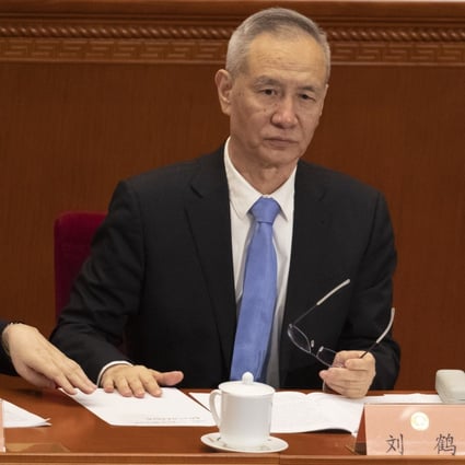 Chinese Vice-Premier Liu He visited Liaoning province this week, joined by Beijing’s top economic policymakers. Photo: AP