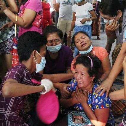 Myanmar Protesters Remain Steadfast As Coup Leader Reminds Military Of External Threats South China Morning Post