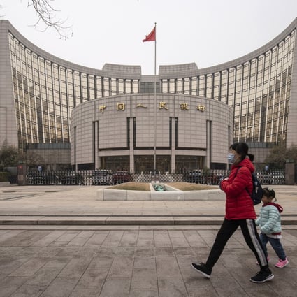 The PBOC has kept the one-year loan prime rate (LPR) at 3.85 per cent, while the five-year LPR remains at 4.65 per cent. Photo: Bloomberg