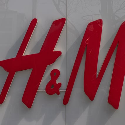 Swedish international fashion retailer H&M was the first to face a boycott on the mainland after saying last year it did not source cotton from Xinjiang. Photo: EPA