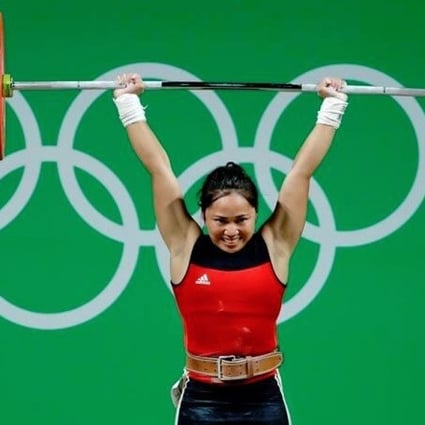 Hidilyn Diaz on her way to the silver medal at the 2016 Olympic Games in Rio. Photo: Handout