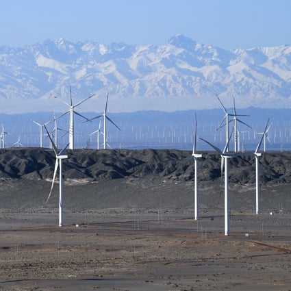 Renewable energy sources are contributing to more of China’s power needs. Photo: Xinhua
