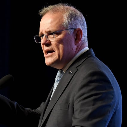 Australian Prime Minister Scott Morrison said his country had always “stood for freedom in our part of the world”. Photo: AFP