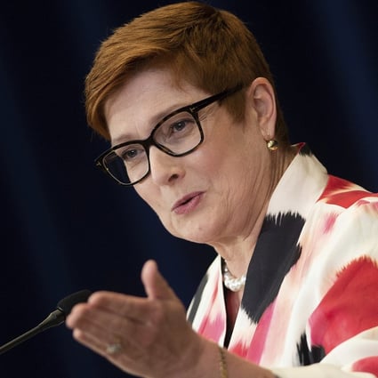 Australia's Foreign Minister Marise Payne. Photo: AP
