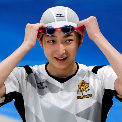 Japanese swimmer Rikako Ikee was diagnosed with leukaemia two years ago. Photo: Reuters