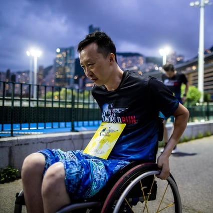 Wing Lam Tin-wing says his road to recovery has been through sport and remaining a social and outgoing person. Photo: Handout
