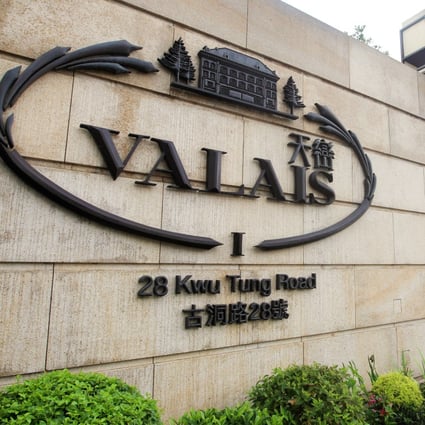 Valais, a deluxe project popular among mainland buyers, had an average price of HK$11,929 per square foot in April, 30 per cent below its peak in 2013, according to Centaline. Photo: Nora Tam