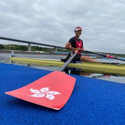 Rower Winnie Hung will make her Olympic debut in Tokyo this summer. The Hong Kong government did well to secure the broadcasting rights to Tokyo 2020. Photo: Rowing Association of Hong Kong, China