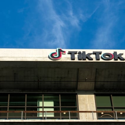 The TikTok building in Culver City, California. Photo: AFP