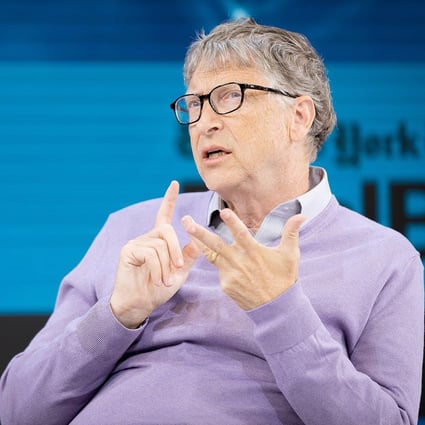 Bill Gates speaks onstage at The New York Times’ Dealbook event on November 6, 2019, in New York. Photo: TNS