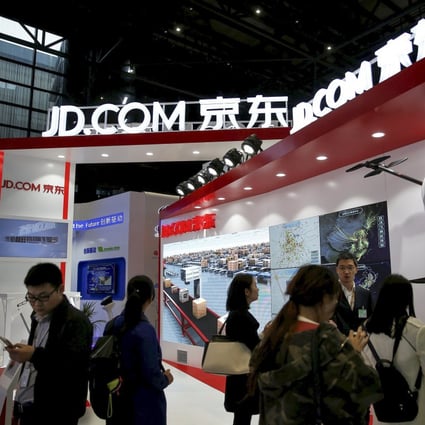 E-commerce giant JD.com saw a number of popular brands establish online stores on its platform in the first quarter, which helped entice more shoppers. Photo: Reuters