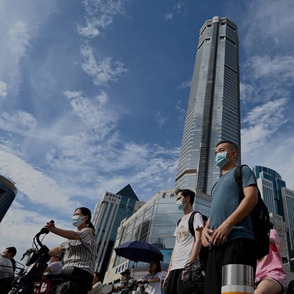 The SEG Plaza in the southern Chinese city of Shenzhen started shaking last week, triggering widespread panic. Photo: AFP
