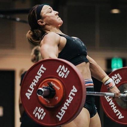 Kara Saunders leads the women’s competition at the Torian Pro as the first semi-final for the 2021 CrossFit Games. Photo: @alphafit_aus