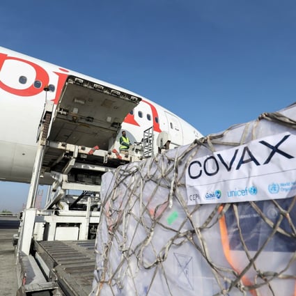 Ethiopian Airlines staff unload AstraZeneca vaccines from a cargo plane at Bole International Airport in Addis Ababa, Ethiopia, on March 7. As rich countries hoard vaccines, the Covax programme has only distributed 77 million doses to some of the world’s poorest people so far. Photo: Reuters