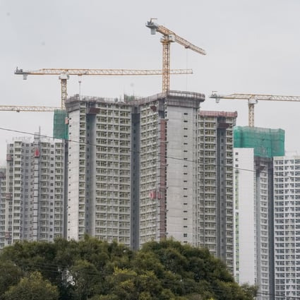 The Housing Authority’s Queen’s Hill project in Fanling is expected to house 30,000 people. Photo: Felix Wong