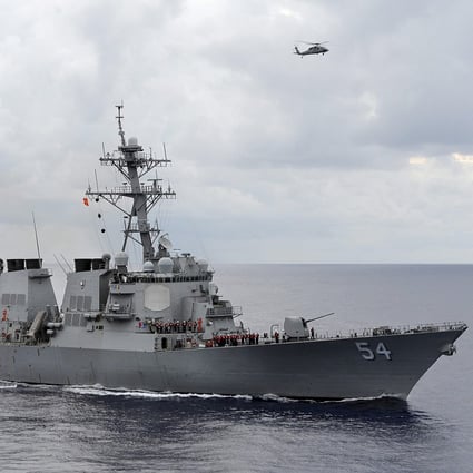 The USS Curtis Wilbur’s transit of the Taiwan Strait in May was labelled “provocation” by Beijing. Photo: Reuters