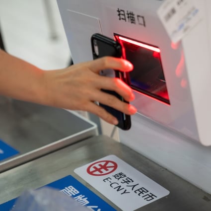 China began exploring the concept of a national virtual currency in 2014 with the success of e-commerce platforms Alibaba, Tencent and Baidu. Photo: Bloomberg