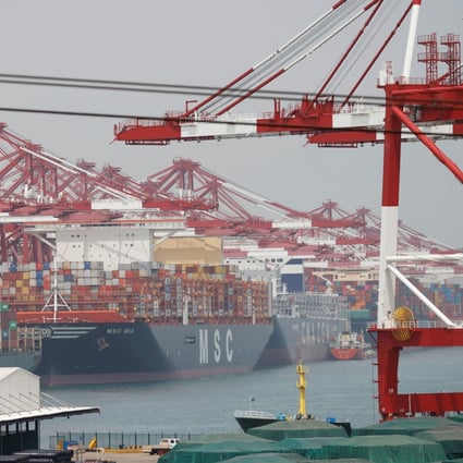 According to the World Container index from Drewry, prices have increased by 3.3 per cent to US$6,463.78 per 40-foot container – a record since the index began in 2011. Photo: Reuters