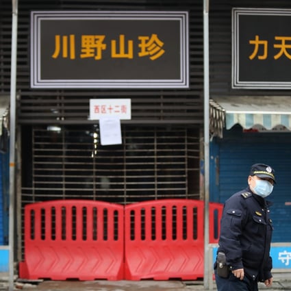 The removed data had been collected in early 2020 in Wuhan, the coronavirus’ initial epicentre, where a number of cases were linked to Huanan market. Photo: Simon Song