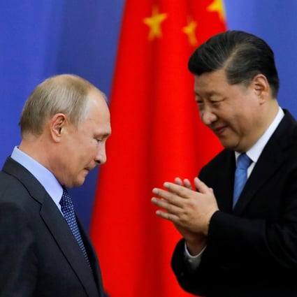 Vladimir Putin and Xi Jinping have renewed a China-Russia friendship treaty. Photo: Reuters